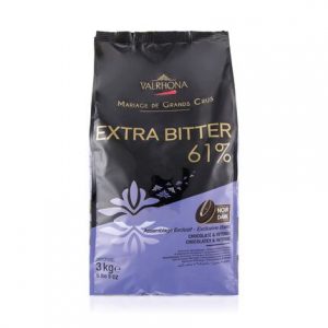 Ciocolata Extra Bitter 61% granule