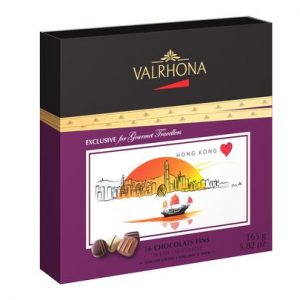 16 ciocolate Dark, Milk & White cutie de cadou Hong Kong 165g