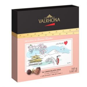 16 ciocolate Dark, Milk & White cutie de cadou Japan 165g