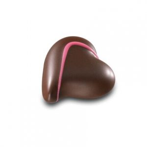 Bomboane de ciocolata inimioare Framboise