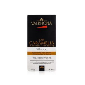 Ciocolata Caramelia 36% mini bloc 250g