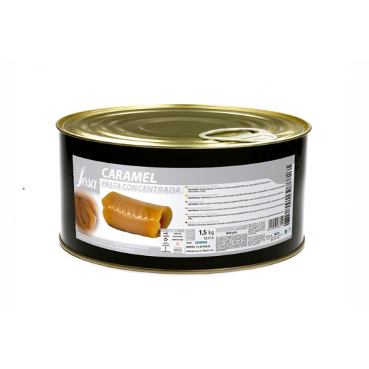 Caramel pasta concentrata 1,5 kg, Sosa