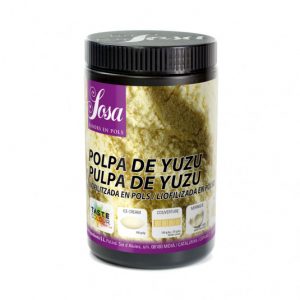Yuzu (pulpa) liofilizat praf, Sosa
