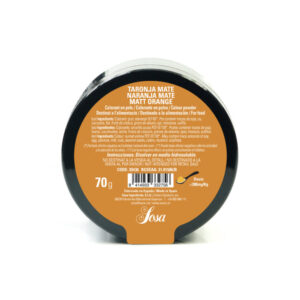 Portocaliu mat - pulbere coloranta solubila in apa 70 g, Sosa