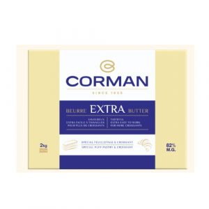 Unt Extra 82% grasime foaie, Corman
