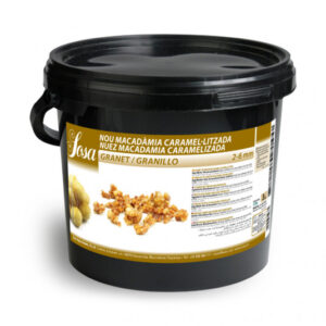 Boabe de nuci de macadamia caramelizate 2-3 mm 3 kg, Sosa