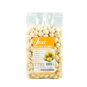 Nuca de macadamia cruda, Sosa