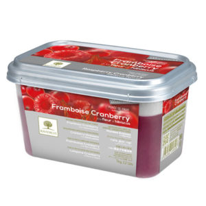 Zmeură Cranberry Hibiscus - piure congelată Ravifruit