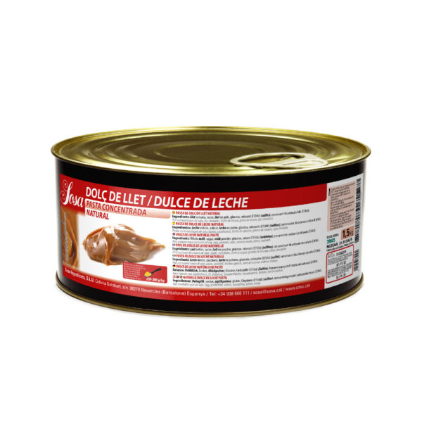 Dulce de leche pasta naturală concentrăta 1.5 kg, Sosa