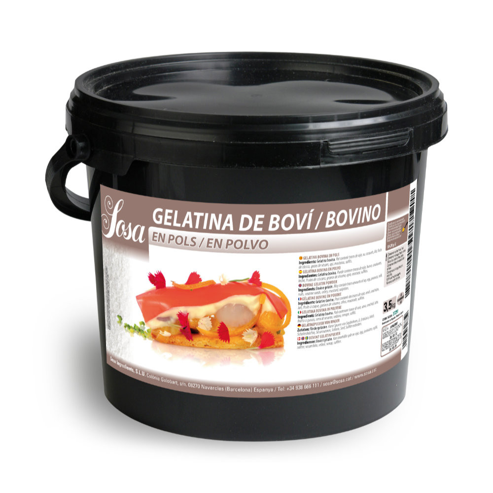 Pulbere de gelatina bovina 3,5 kg, Sosa